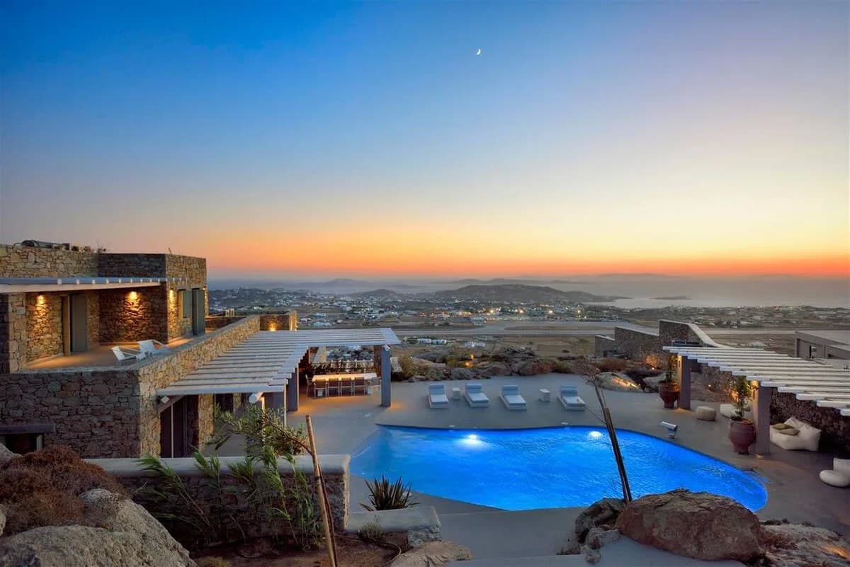 Mykonos Luxury Villa with Pool Jacuzzi photo 5