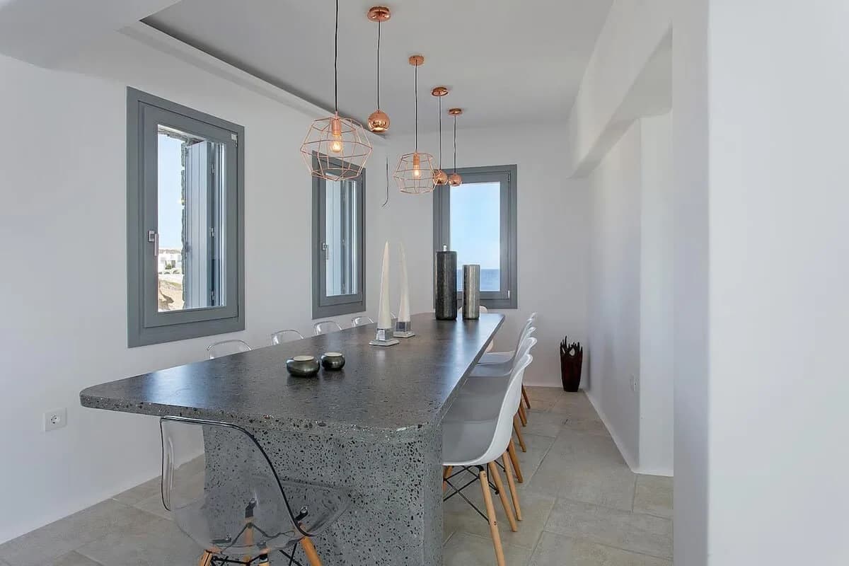 Panoramablick auf die Villa Mykonos, Foto 4