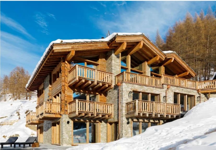 Elegant Alpine Chalet with Deluxe Wellness Facilities
