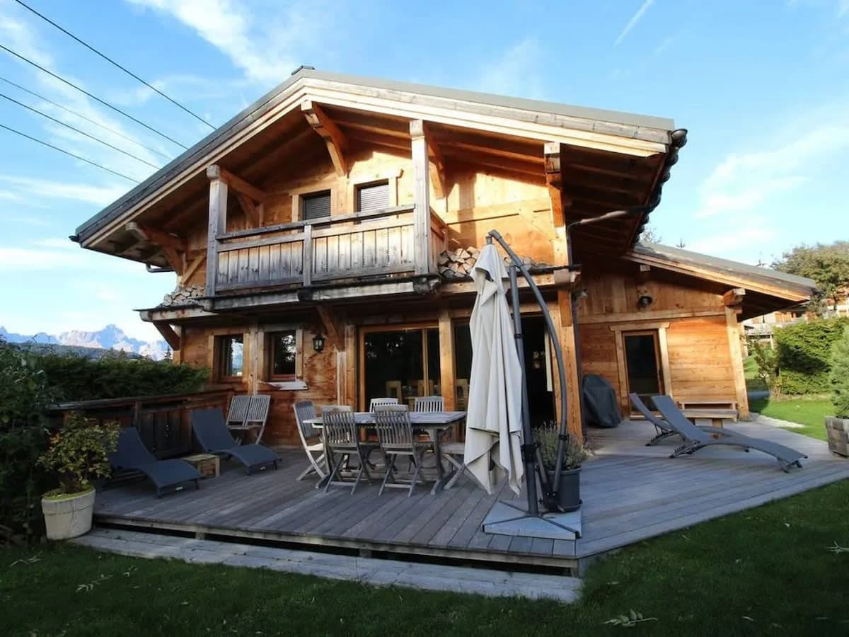 Chalet de Madera en Megève