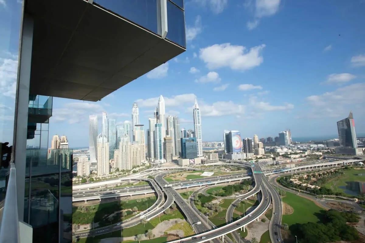 Luxuriöse und glamouröse Wohnung mit Blick auf die Skyline von Dubai, Foto 3