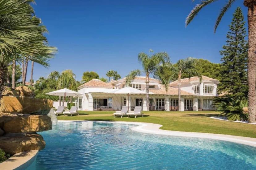 Marvelous Beachfront Mansion in Los Monteros