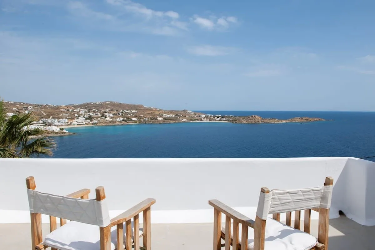 Wunderschöne 6 BR Villa mit Blick auf die Psarou-Bucht, Foto 4