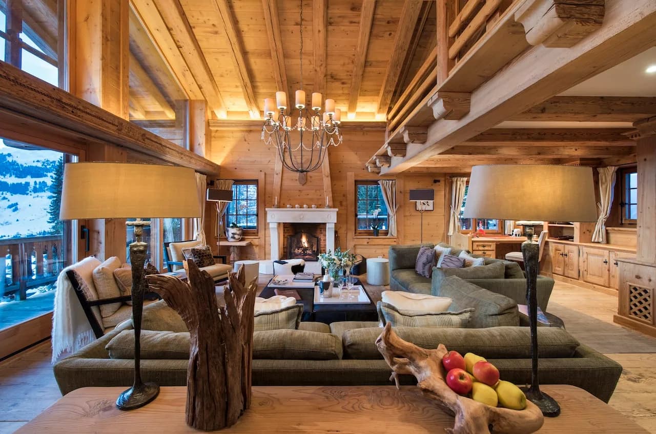Chalet de Luxe avec Bain à Remous et Vues, photo 4
