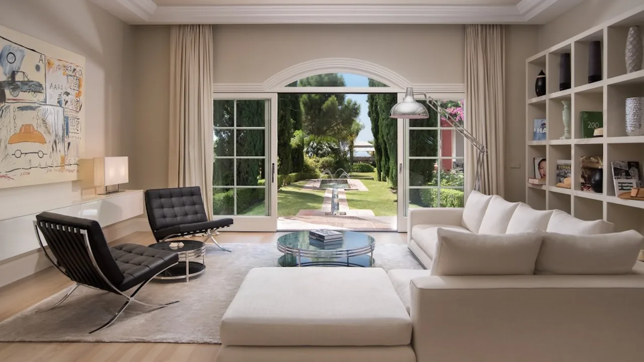 Elegante Innenräume Villa in der Nähe des Banus-Hafens, Foto 5