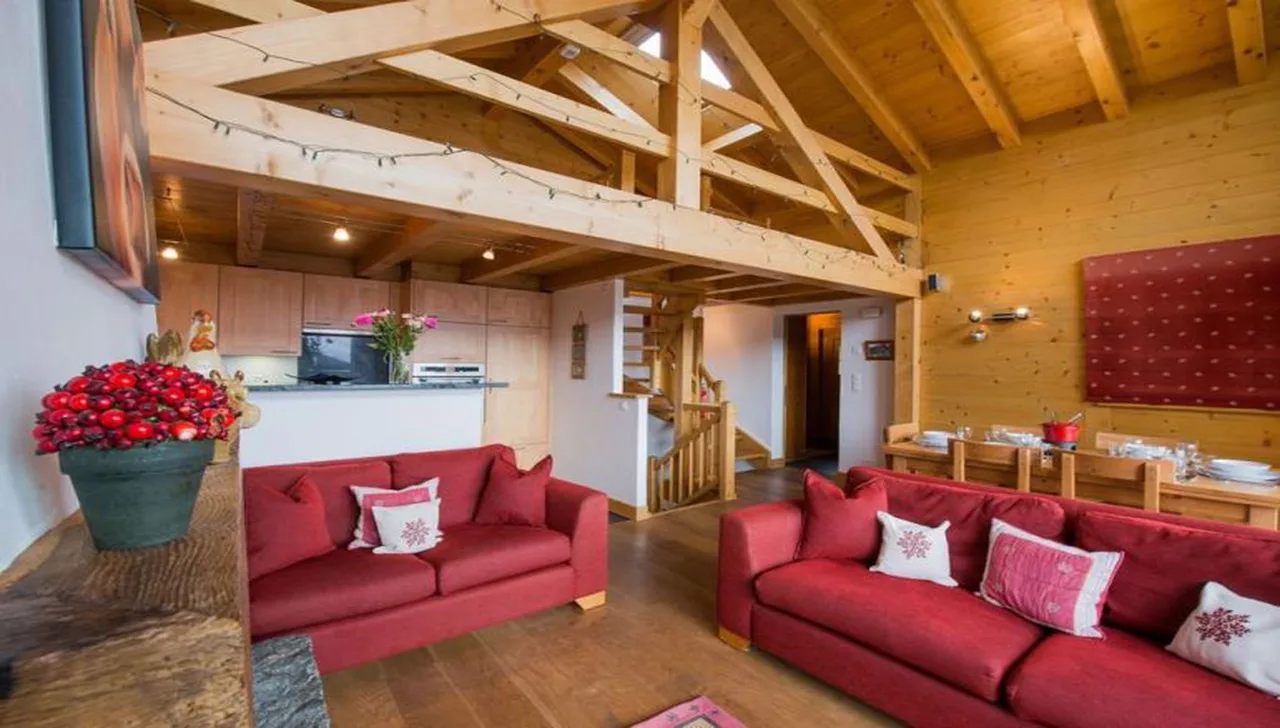 Chalet familial proche de la station de remontée principale