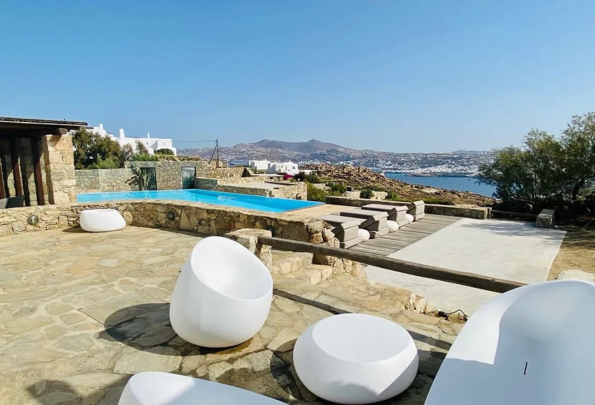Wunderschöne Villa mit Infinity-Pool in Mykonos, Foto 5