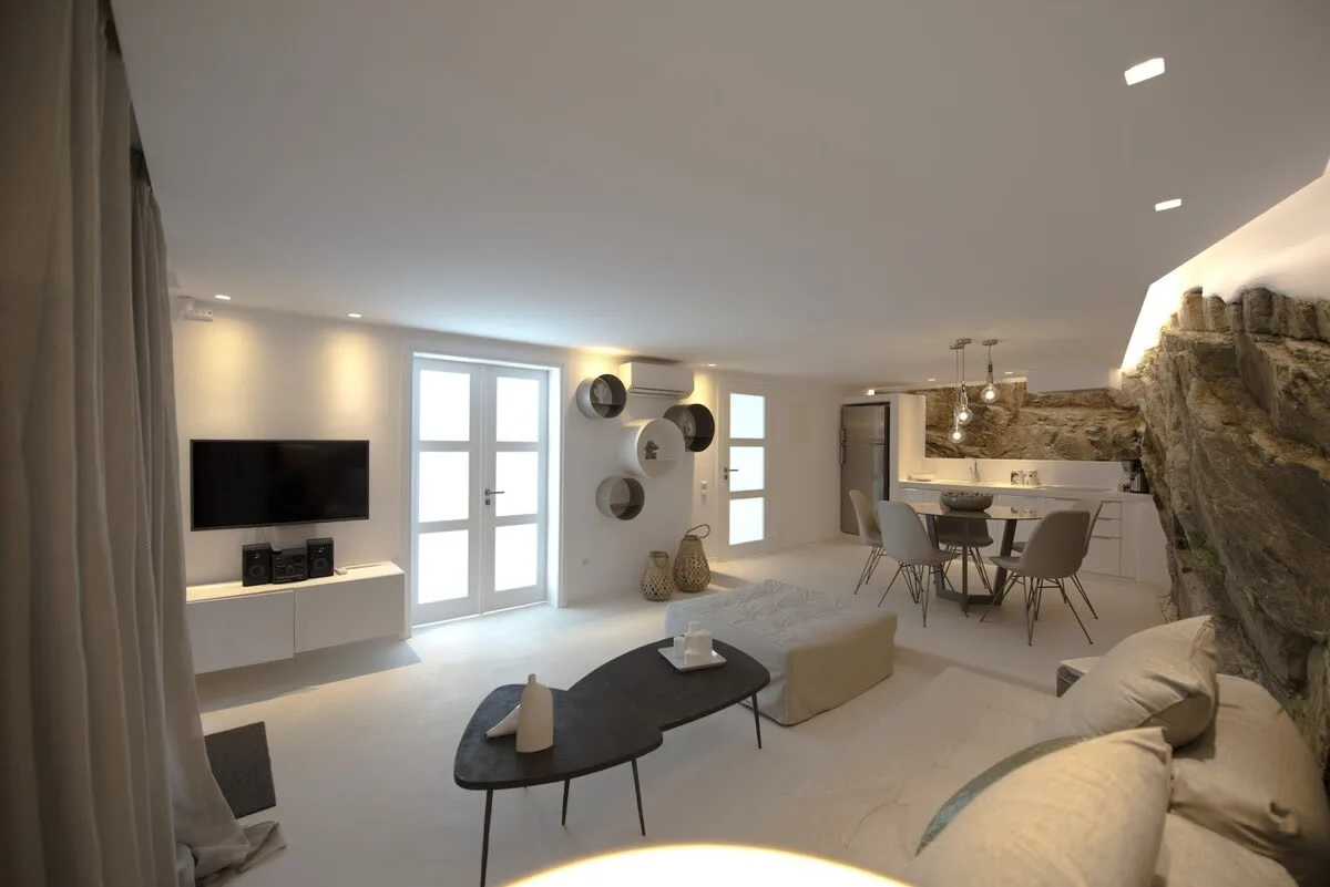 Ein-Zimmer-Suite mit Meerblick in Mykonos, Foto 4