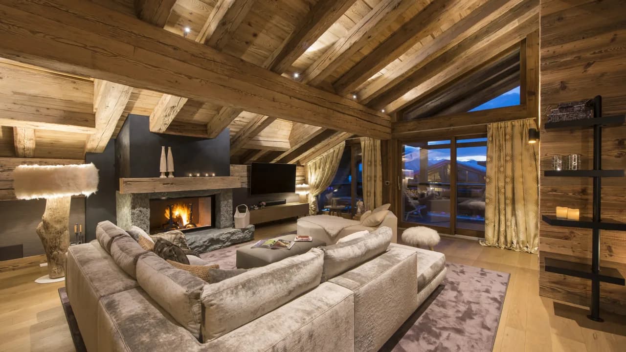 Penthouse chic ski-in, ski-out à Verbier, photo 3