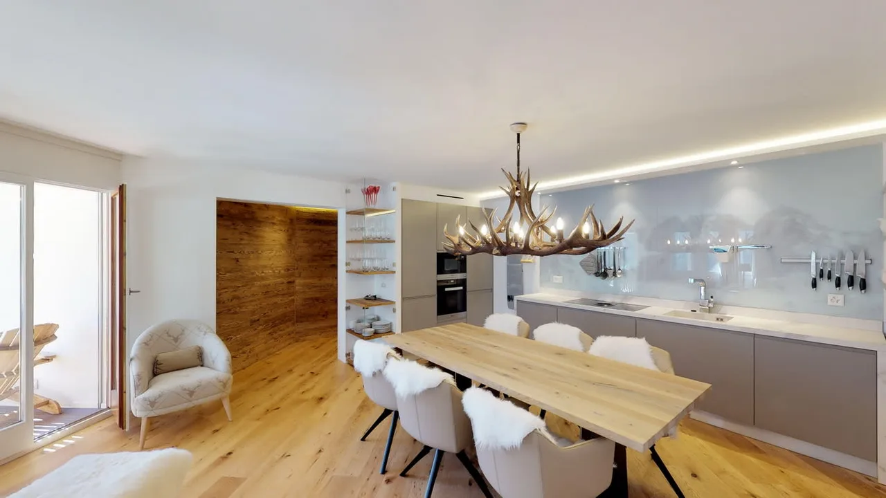 Deluxe Ferienwohnung im Zentrum von St. Moritz-Dorf, Foto 3