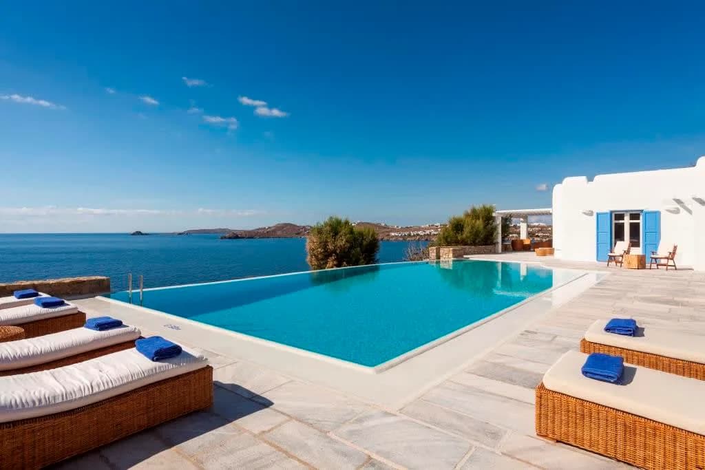 Luxusvilla in Mykonos mit Meerblick, Foto 5