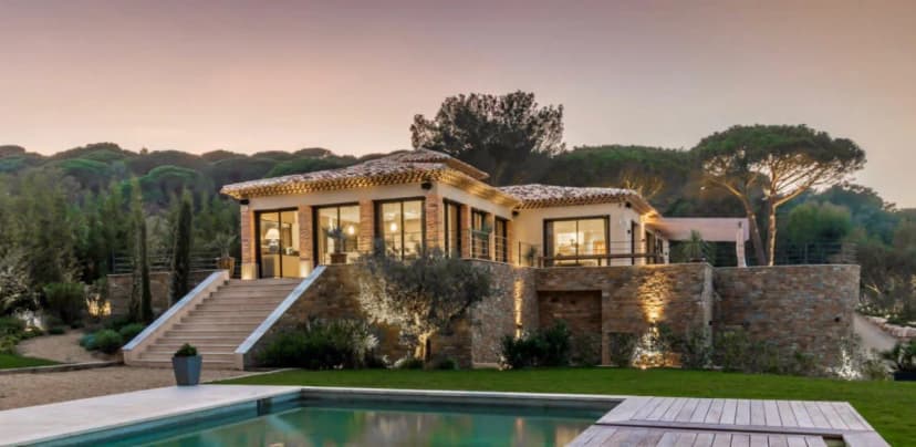 Impressive Topaz Villa with Private Helipad