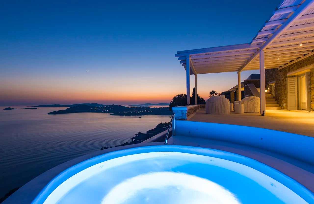 Villa Mykonos Gem avec Jacuzzi Chauffé, photo 4