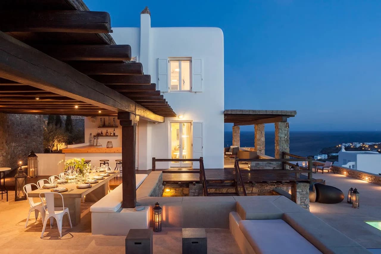 Wunderschöne Inselvilla in Agios Ioannis Hills, Foto 2