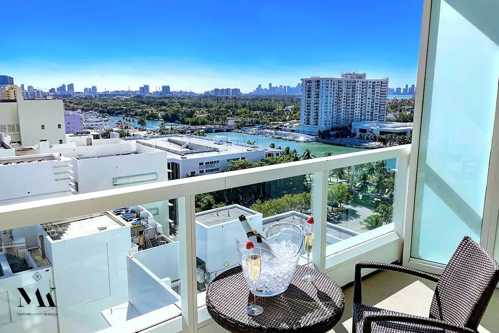 Fontainebleau Resort | Balcony w/ Bay + Ocean View photo 5