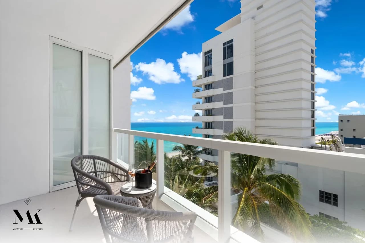 FontaineBleau | Balcony w/ Ocean + Bay/City View photo 3