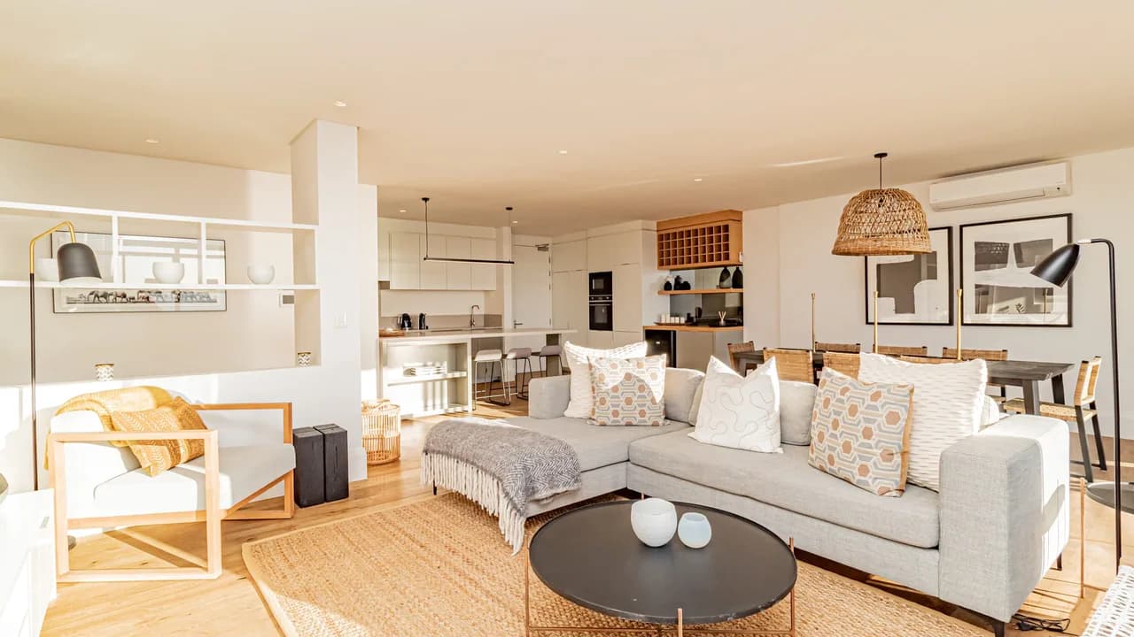 Elegantes Sea Point Apartment mit Meerblick