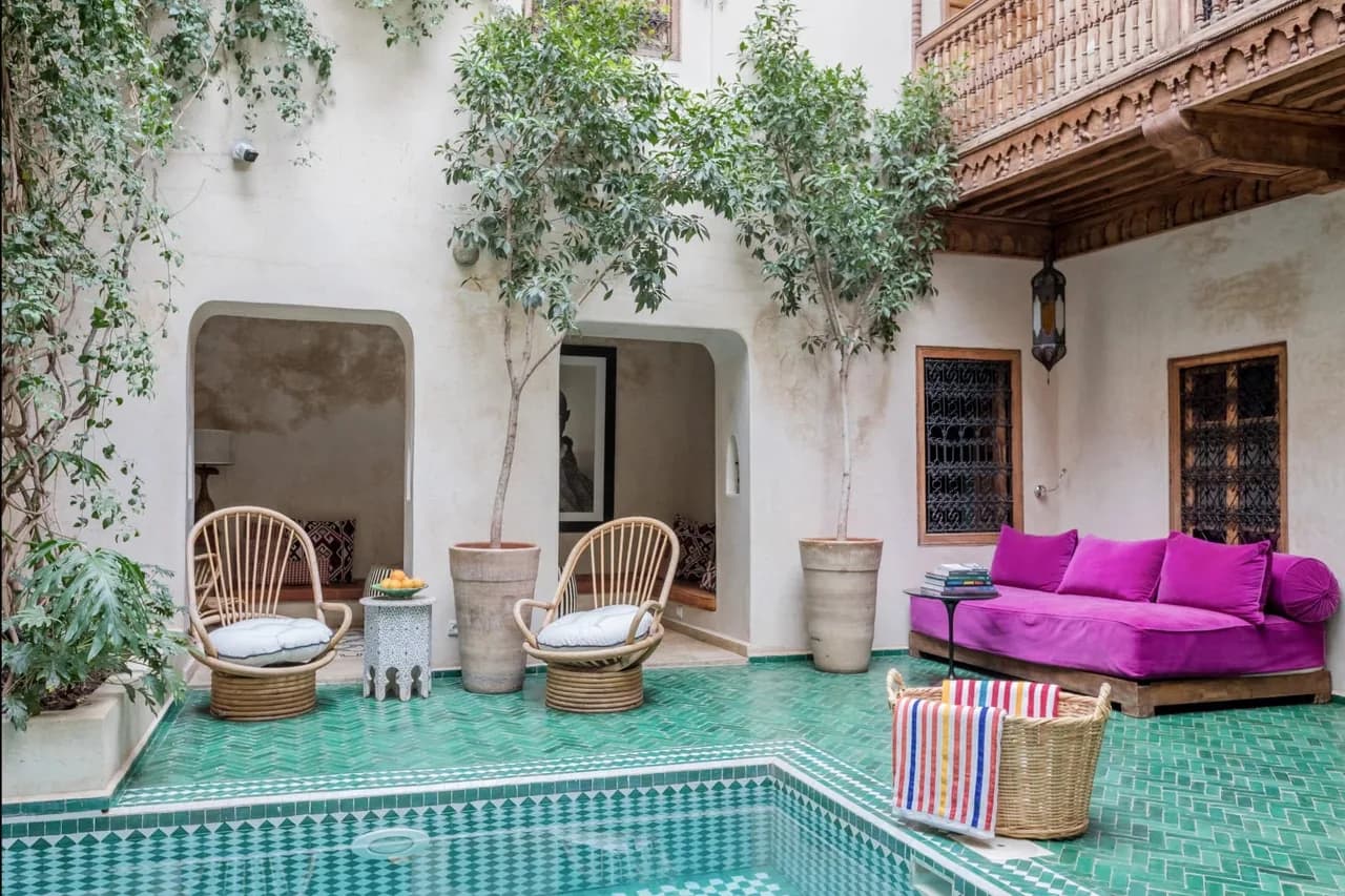 Habitación Perfecta con Piscina y Diseño Marroquí, foto 5