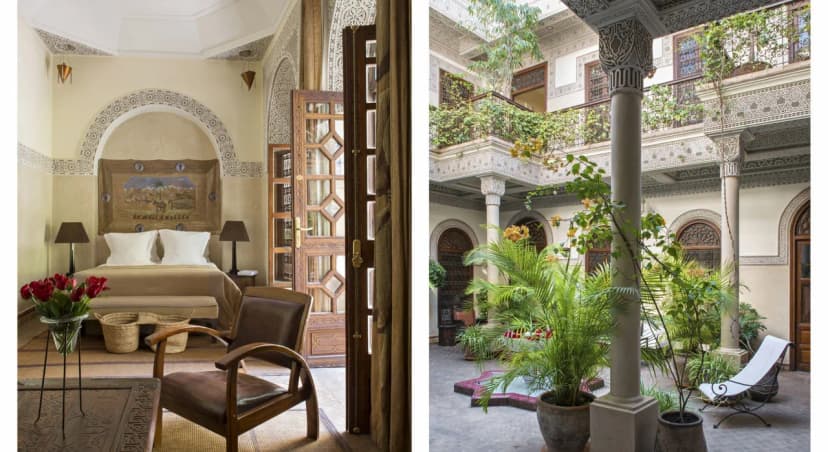 Moroccan Style Room With An Elegant Design