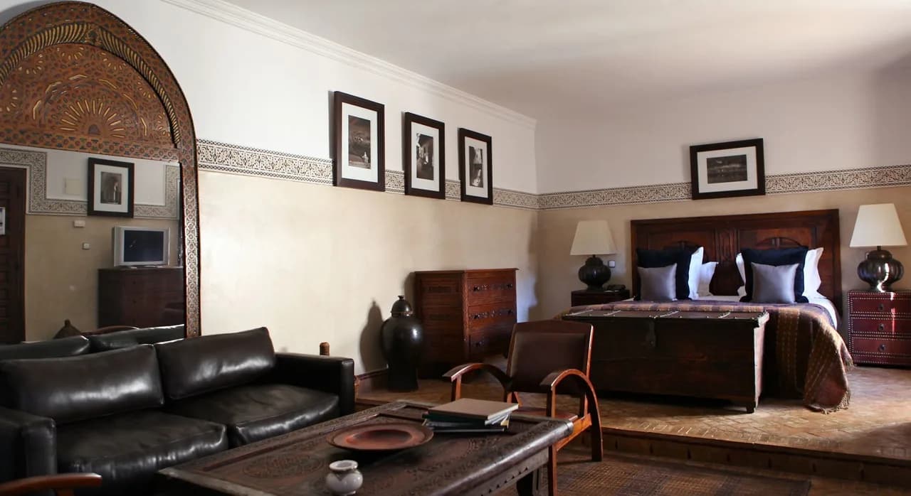 Suite Marroquí Contemporánea con Vista al Hermoso Jardín, foto 3