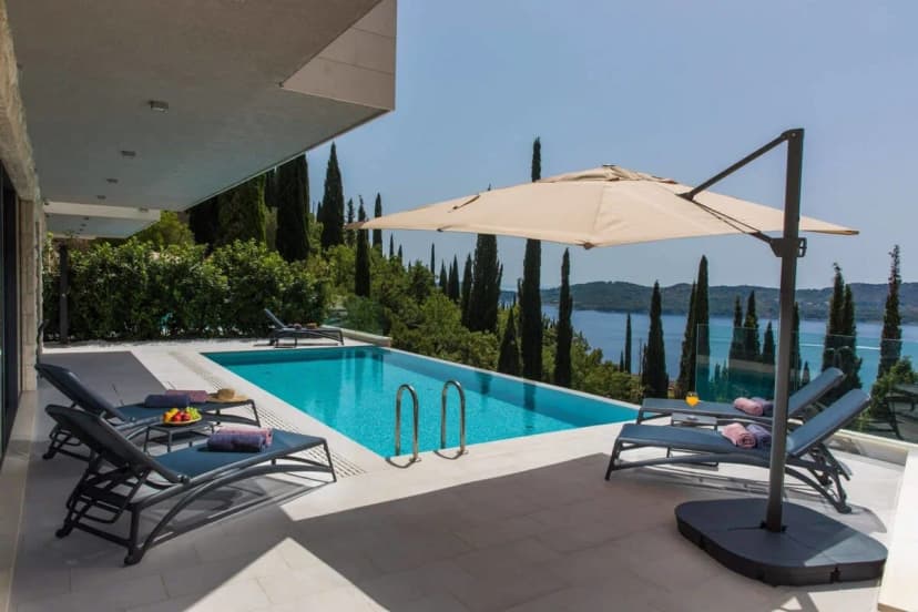 Private Oasis With Endless Adriatic Sea View