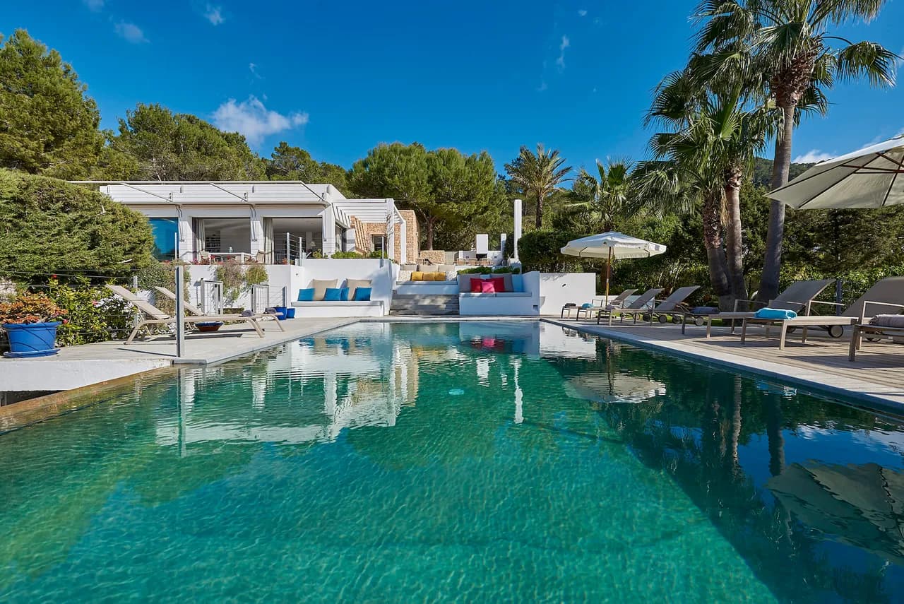 Hermoso retiro ibicenco cerca de las playas de la costa oeste de Ibiza