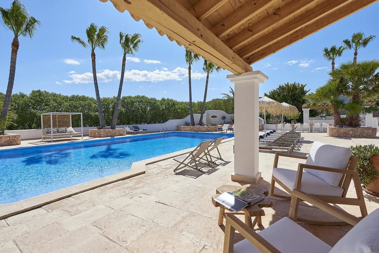 Impresionante villa situada en una ubicación rural tranquila en San José, cerca de Cala Bassa, foto 4