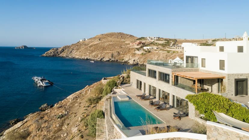 A Truly Private Seafront Home in Aleomandra