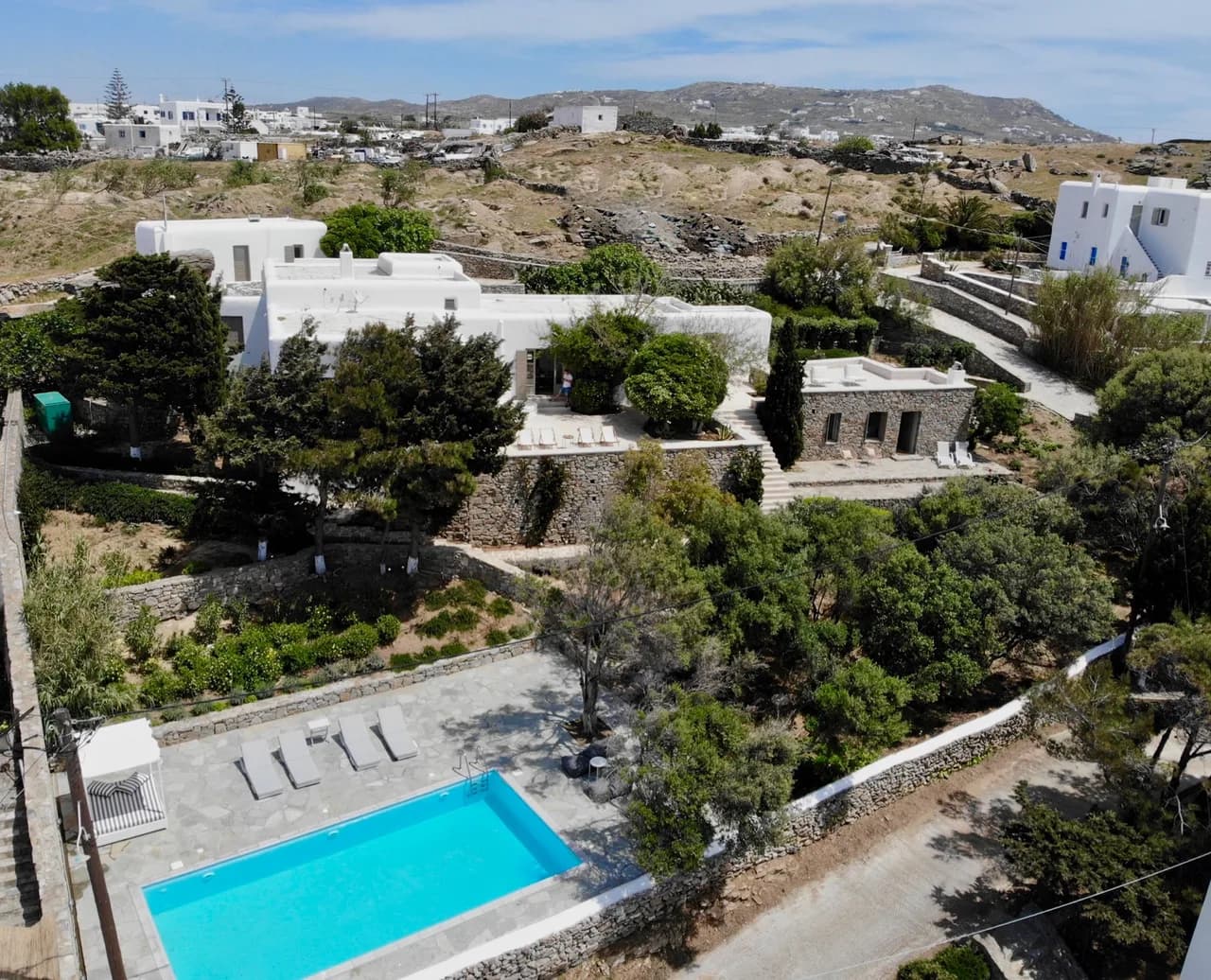 Traditionelles Anwesen mit modernen Akzenten im Herzen von Mykonos, Foto 2