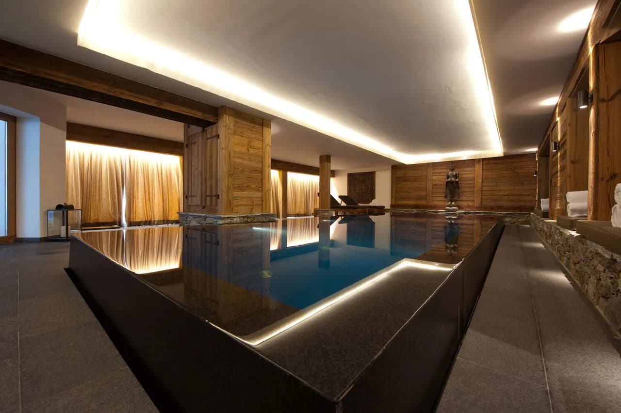 CHALET DELUXE EXTRAVAGANTE CON PISCINA INTERIOR Y JACUZZI, foto 5