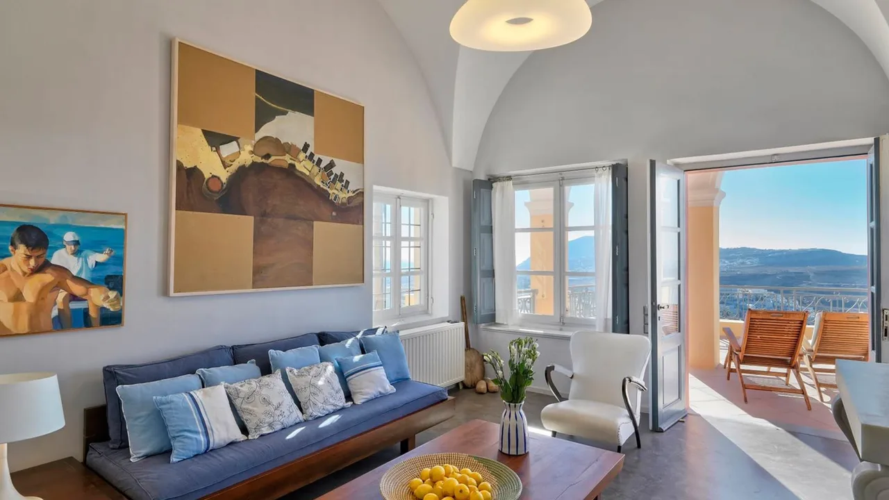 Glorious Luxury Villa With Fantastic Views To The Caldera Of Santorini, Foto 2