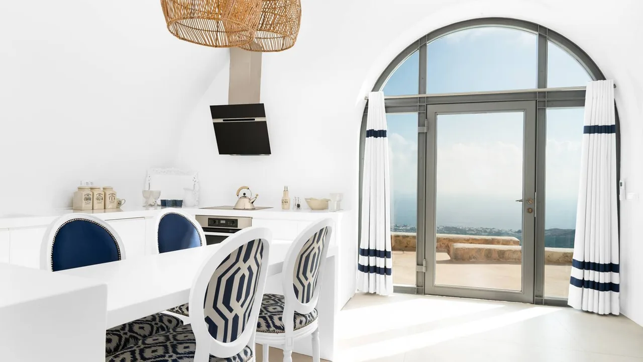 Private Luxurious Santorini Paradise With Cycladic Traditional Architecture photo 3