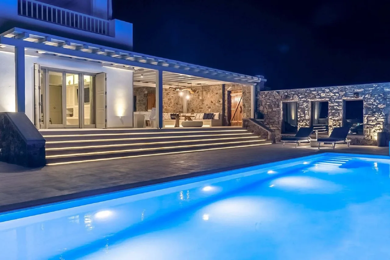 Luxusvilla auf Mykonos mit erstklassigem Meerblick, Foto 5