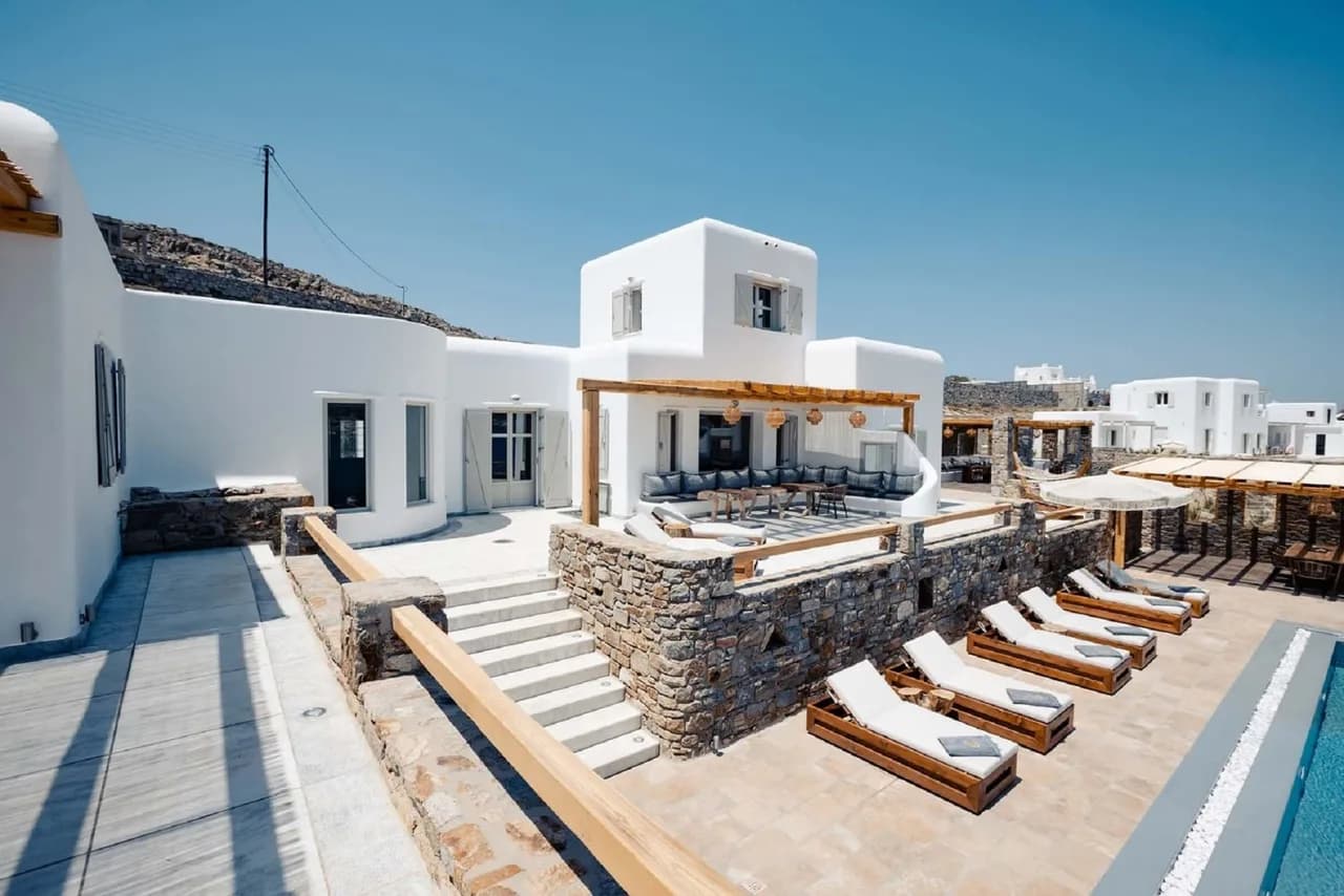 Strandvilla mit modernem Komfort