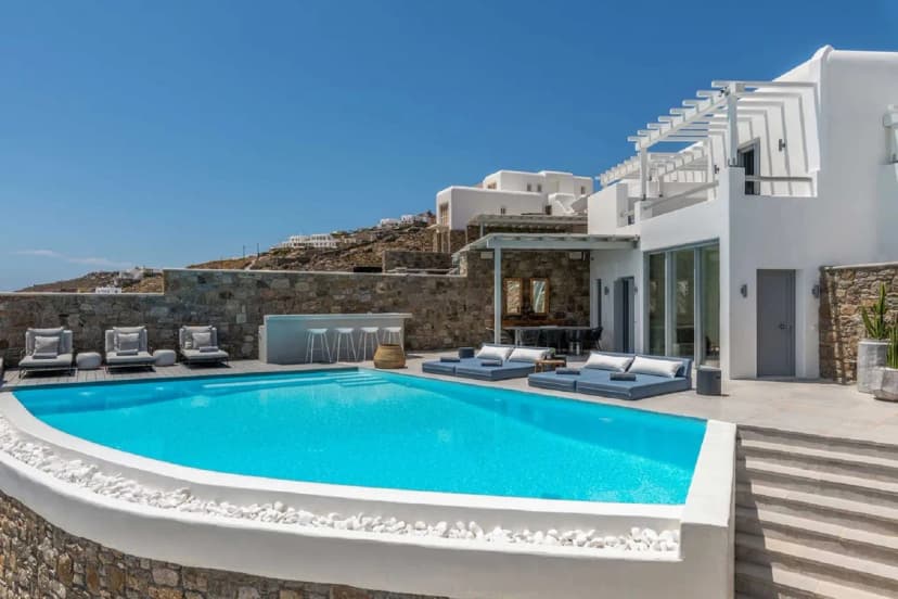 Modern Gem Located In Mykonos' Most Beautiful Location