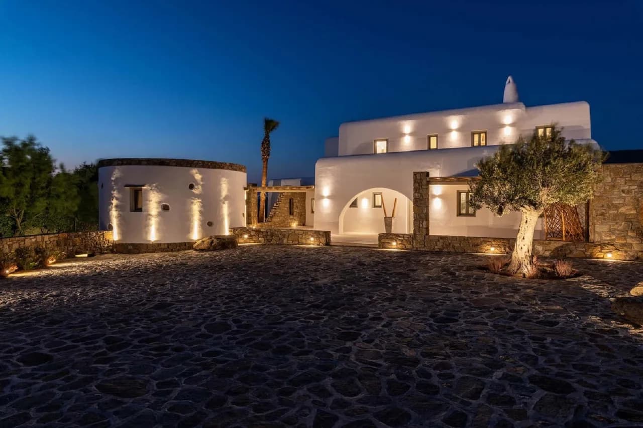 Prächtige Mykonos-Urlaubs-Villa mit perfekter Naturlandschaft, Foto 2