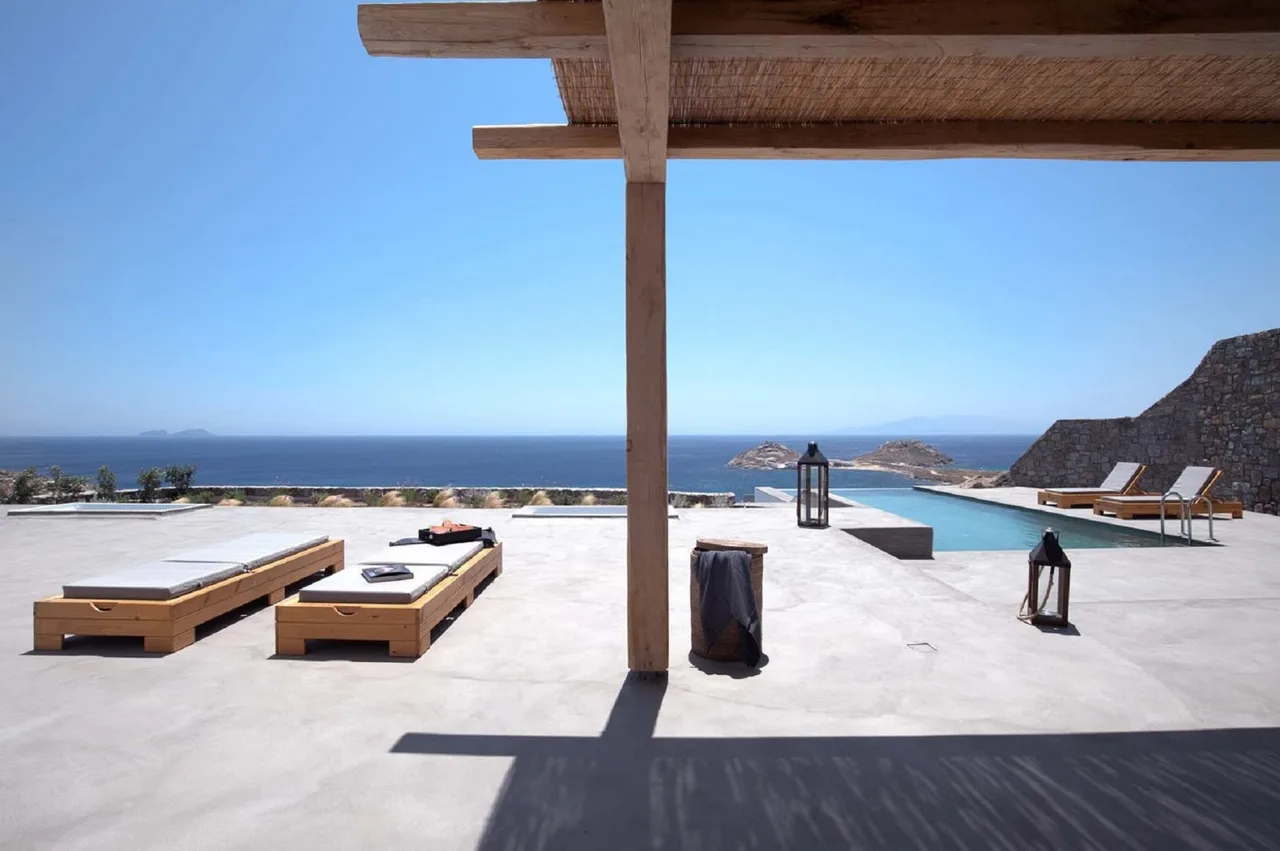 Stilvolle moderne Villa in Mykonos mit dramatischer Landschaft, Foto 2