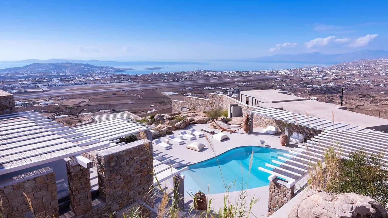 Unvergessliches Ferienhaus auf einer griechischen Insel mit anspruchsvollem Interieur