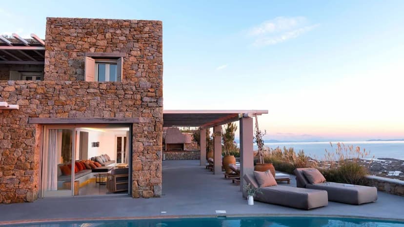 State-of-the-art Luxury Mykonos Villa With Charming Landscape