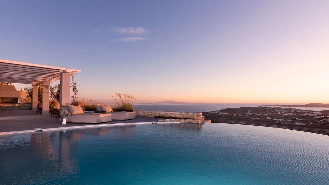 Moderne Luxus-Villa auf Mykonos mit charmantem Landschaftsbild, Foto 3