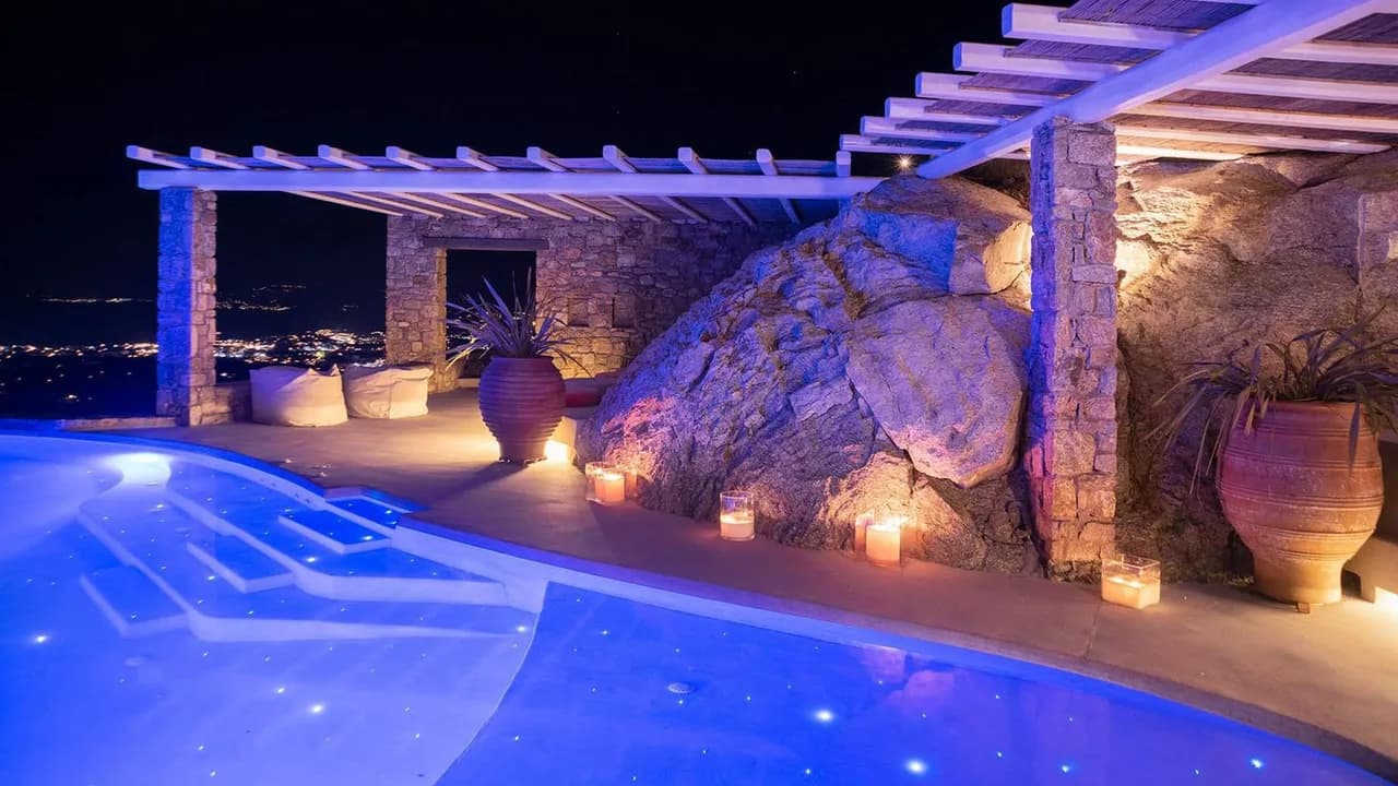 Moderne Luxus-Villa auf Mykonos mit charmantem Landschaftsbild, Foto 5