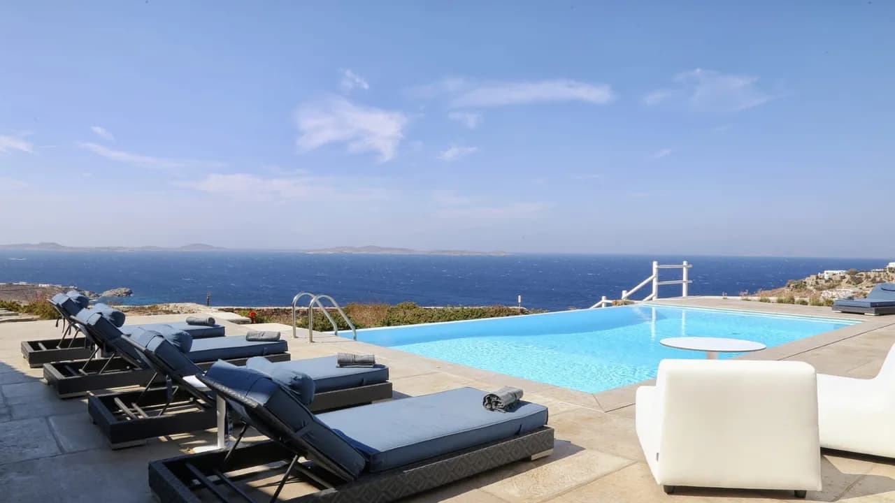 Elegante Einfachheit Villa mit schönem Blick auf die Poolterrasse, Foto 3