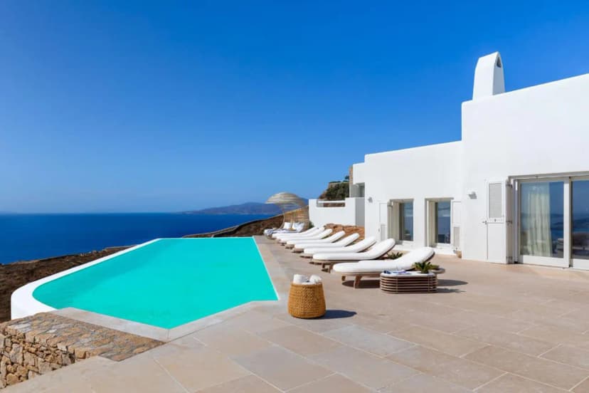 Stylish Mykonos Luxury Villa With Superb View