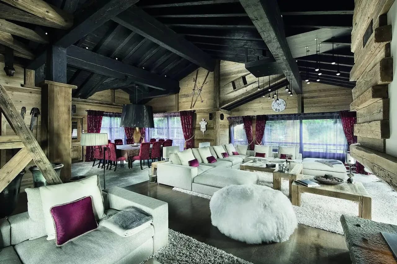 Villa Única con Interiores Extravagantes Cerca de las Pistas, foto 3