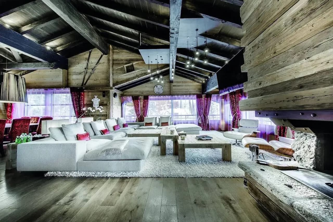 Villa Única con Interiores Extravagantes Cerca de las Pistas, foto 5