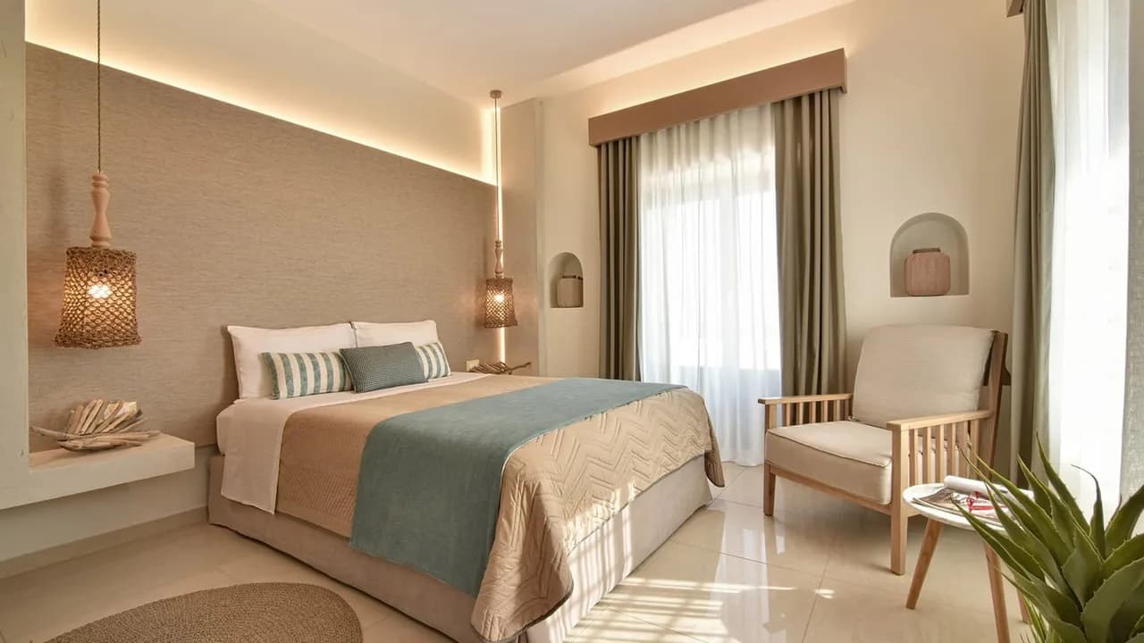 Villa cycladique stylée sur deux niveaux, photo 4