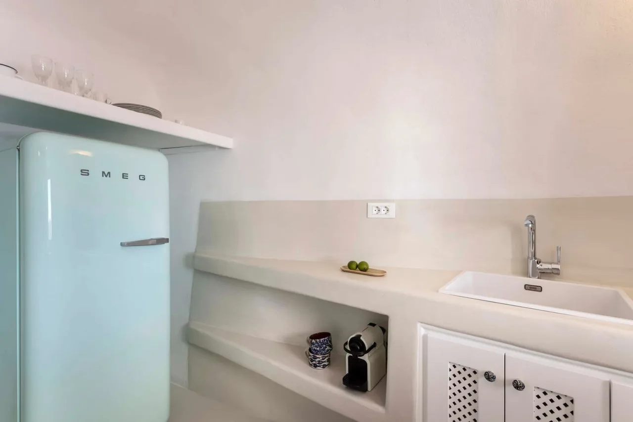 Casa cueva en Santorini con vistas directas al volcán, foto 3