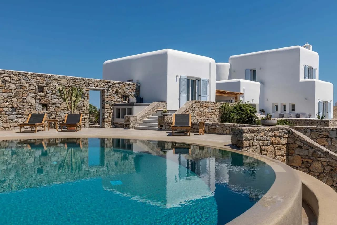 Villa de Lujo en Mykonos con Vistas Grandiosas