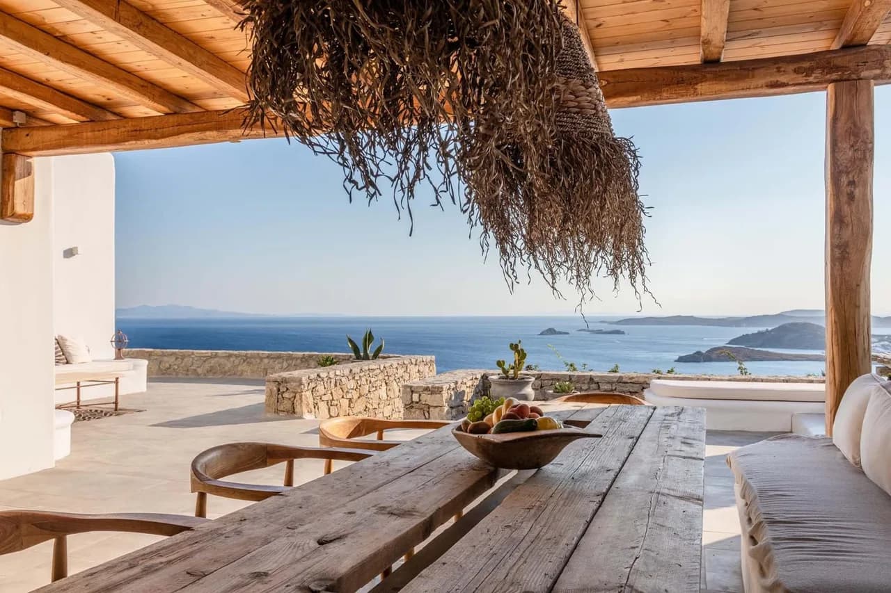 Villa Haut de Gamme à Mykonos avec Vues Imprenables, photo 5