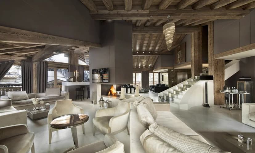 Authentic chalet with luxurious atmosphere